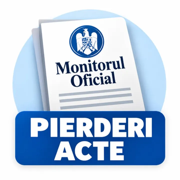 Pierderi acte persoane fizice