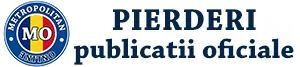 Pierderi Acte MO – acasă